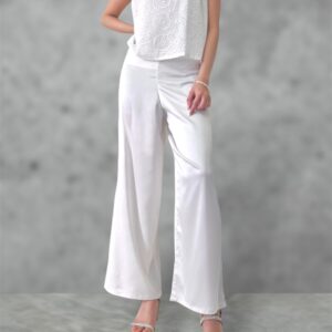 Silk Satin Palazzo pant